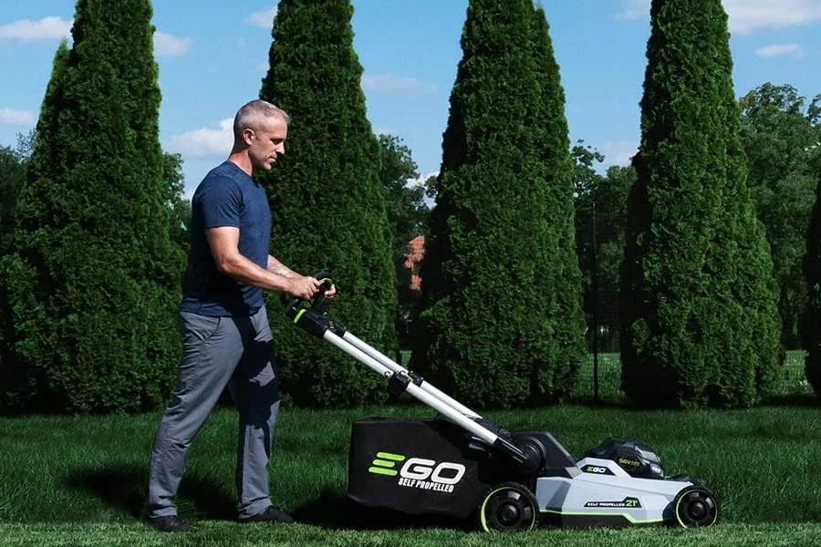 the lawn mower
